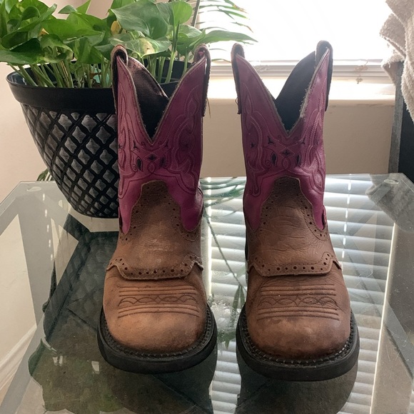 JUSTIN GYPSY WESTERN BOOTS - Picture 2 of 13